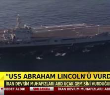 İran Devrim Muhafızları: Abraham Lincoln U&ccedil;ak Gemisi 4 İran f&uuml;zesiyle hedef alındı
