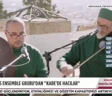 İspanyol m&uuml;zisyenler "Kabe'de hacılar" ilahisini seslendirdi