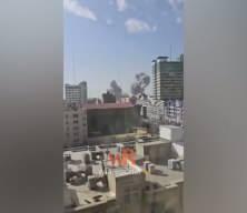 İsrail, İran'a saldırı başlattı: B&ouml;lgeden ilk g&ouml;r&uuml;nt&uuml;ler!