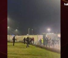 İtalyan polisinden Galatasaray taraftarına sert m&uuml;dahale