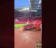 İngiltere'nin dev stadyumu Old Trafford iftar etkinliğine ev sahipliği yaptı