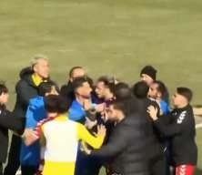 Saha bir anda karıştı: Muş&rsquo;ta ma&ccedil; sonu istenmeyen g&ouml;r&uuml;nt&uuml;ler!