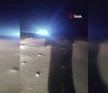 T&uuml;nel girişine &ccedil;ığ d&uuml;şt&uuml;: Yol ulaşıma kapandı