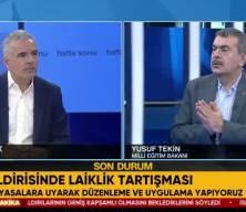 Yusuf Tekin&rsquo;den eğitim ve Ramazan a&ccedil;ıklamaları