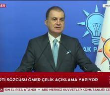 AK Parti S&ouml;zc&uuml;s&uuml; &Ccedil;elik, MKYK toplantısına ilişkin a&ccedil;ıklamalarda bulundu