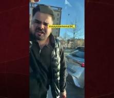 Aracından inen maganda rekor cezaya &ccedil;arptırıldı