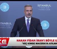 Bakan Fidan'dan İran'a f&uuml;ze uyarısı: Provokasyona gelmeyiz