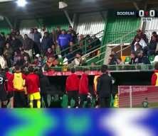 Bodrum&rsquo;da ırk&ccedil;ılık skandalı: Bacuna&rsquo;ya hakaret eden taraftar g&ouml;zaltına alındı