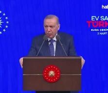 Cumhurbaşkanı Erdoğan: Ev Sahibi T&uuml;rkiye Projesi h&uuml;k&uuml;metimize olan g&uuml;venin g&ouml;stergesidir