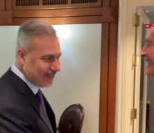 Fidan, ABD'nin Ankara B&uuml;y&uuml;kel&ccedil;isi ve Suriye &Ouml;zel Temsilcisi Barrack'ı kabul etti