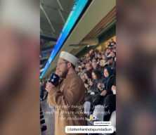 İngiliz devinin stadında iftar! Ezanı T&uuml;rk imam okudu