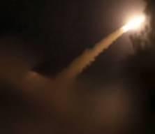 İran, İsraile'e onlarca f&uuml;ze yolladı! O anlar b&ouml;yle kaydedildi