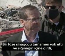  İkiy&uuml;zl&uuml;l&uuml;ğ&uuml;n zirvesi Herzog! Y&uuml;zlerce sabiyi katledip mağduriyet kasıyor