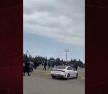 İran'dan g&ouml;nderilen İHA Nahcivan'a d&uuml;şt&uuml;