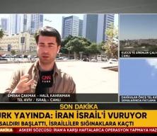 İsrail askeri CNN T&uuml;rk canlı yayınına m&uuml;dahale etti