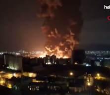 İran'da petrol tesislerine hava saldırısı: 4 &ouml;l&uuml;