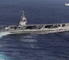 USS Gerald R. Ford u&ccedil;ak gemisinde yangın