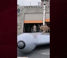 ABD savaş gemisinden 'İran kopyası' kamikaze İHA fırlatıldı