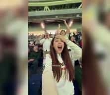 Arda G&uuml;ler&rsquo;in tarihi gol&uuml;n&uuml;n trib&uuml;n &ccedil;ekimi