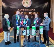 Bakanlar Memişoğlu ve G&uuml;rlek, &Ccedil;aykur Rizespor Kul&uuml;b&uuml;'n&uuml;n iftar programına katıldı