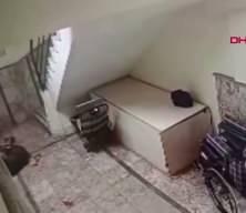 'D&uuml;şmedi' denilen otizmli Mehmet'in merdivenden d&uuml;şt&uuml;ğ&uuml; anın g&ouml;r&uuml;nt&uuml;s&uuml; ortaya &ccedil;ıktı