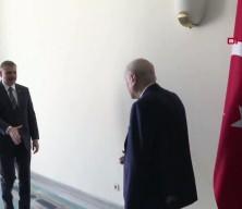  İ&ccedil;işleri Bakanı Mustafa &Ccedil;ift&ccedil;i, Devlet Bah&ccedil;eli'yi ziyaret etti