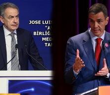 İspanya'dan savaş karşıtı ortak ses: Sanchez'den savaş &ccedil;ığırtkanlığı yapmayın, Zapatero'dan Gazze vurgusu