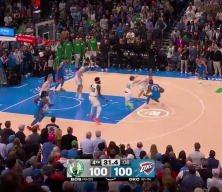 NBA'de m&uuml;thiş ma&ccedil;! Thunder-Celtics ma&ccedil;ında 63 yıllık rekor kırıldı