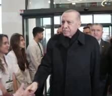 Cumhurbaşkanı Erdoğan, G&uuml;neysu Tenzile Erdoğan Devlet Hastanesi'nde incelemelerde bulundu