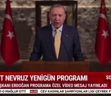 Cumhurbaşkanı Recep Tayyip Erdoğan'dan 21 Mart Nevruz mesajı paylaştı