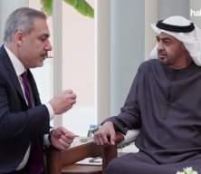 Dışişleri Bakanı Fidan, BAE Devlet Başkanı Al Nahyan tarafından kabul edildi