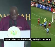 Gana Cumhurbaşkanı Uruguaylı yıldız Luis Suarez i&ccedil;in 'Ondan nefret ediyorum' dedi