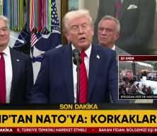 Trump: NATO biz olmadan kağıttan kaplan