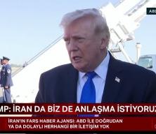 ABD başkanı Trump "İran lideriyle g&ouml;r&uuml;şt&uuml;k, anlaşma istiyoruz" a&ccedil;ıklamasında bulundu