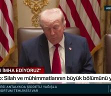 ABD Başkanı Trump'tan son dakika a&ccedil;ıklaması: İran'ı mahvediyoruz