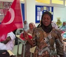 Başkan Altay&rsquo;ın Moritanya ziyaretinde Afrikalı &ouml;ğrenciden istiklal marşı s&uuml;rprizi