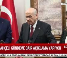 Devlet Bah&ccedil;eli: "İsrail'in karanlık emelleri son bulmalı"