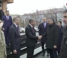 İ&ccedil;işleri Bakanı &Ccedil;ift&ccedil;i, Ağrı'da ziyaretlerde bulundu