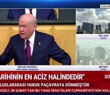 MHP lideri Devlet Bah&ccedil;eli ABD'ye "Asıl rejim değişikliği İsrail'de yaşanmalıdır" dedi