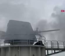 Milli deniz topu 'MKE Denizhan-76' g&ouml;reve hazır