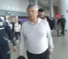 Milli takımımız rakibi Romanya takımı İstanbul'a geldi