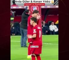 Romanya ma&ccedil;ı &ouml;ncesi dikkat &ccedil;eken anlar: Arda dua etti, Kenan s&uuml;nneti uyguladı