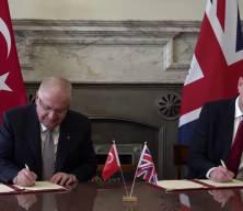 T&uuml;rkiye ile İngiltere arasında 'Eurofighter' s&ouml;zleşmesinde imzalar atıldı!