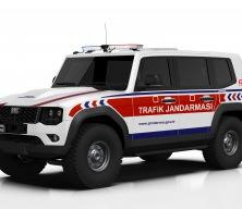 T&uuml;rkiye'nin ilk yerli ve milli zırhlı SUV aracı TULGA 4x4 g&ouml;reve başladı