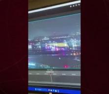 U&ccedil;ak inişi sırasında itfaiye aracıyla &ccedil;arpıştı: Kaza anının g&ouml;r&uuml;nt&uuml;leri ortaya &ccedil;ıktı