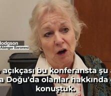 Abinger Baronesi Fiona: '&Ccedil;atışmalar kadınları orantısız şekilde etkiliyor'