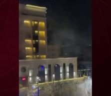 A Milli Futbol Takımı'na Kosova'da havai fişekli taciz 