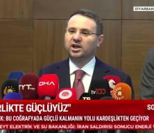 Adalet Bakanı Akın G&uuml;rlek 'Bu coğrafyada g&uuml;&ccedil;l&uuml; kalmak kardeşlikten ge&ccedil;iyor' dedi