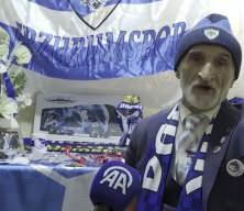  "Dede" lakaplı taraftar 46 yıldır Erzurumspor sevdasıyla yaşıyor