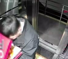 D&uuml;zce'de kuryenin skandal hareketleri pes dedirtti